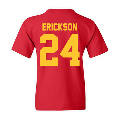 Ferris State - NCAA Women's Basketball : Claire Erickson - Classic Shersey Youth T-Shirt-1