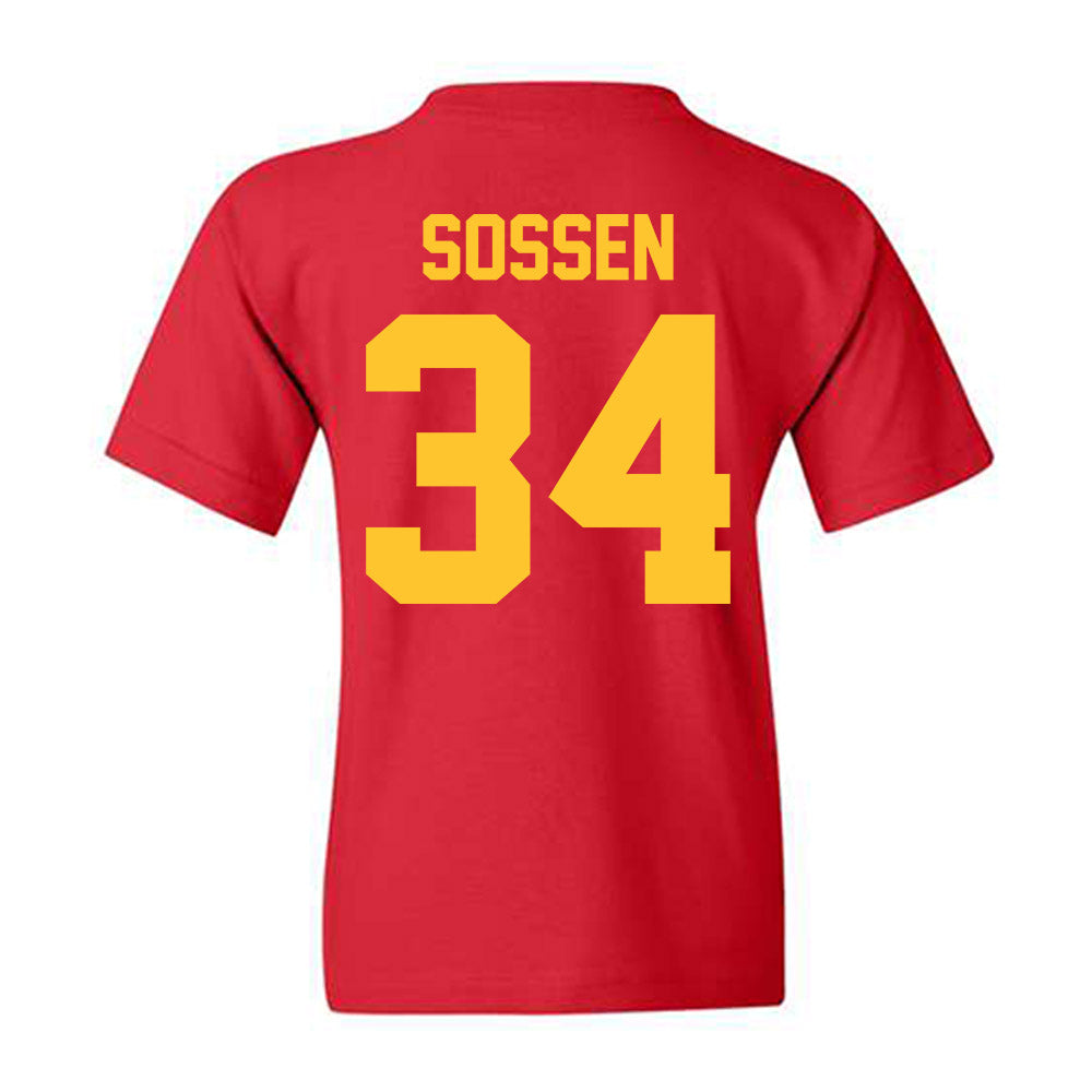 Ferris State - NCAA Football : Ethan Sossen - Classic Shersey Youth T-Shirt-1