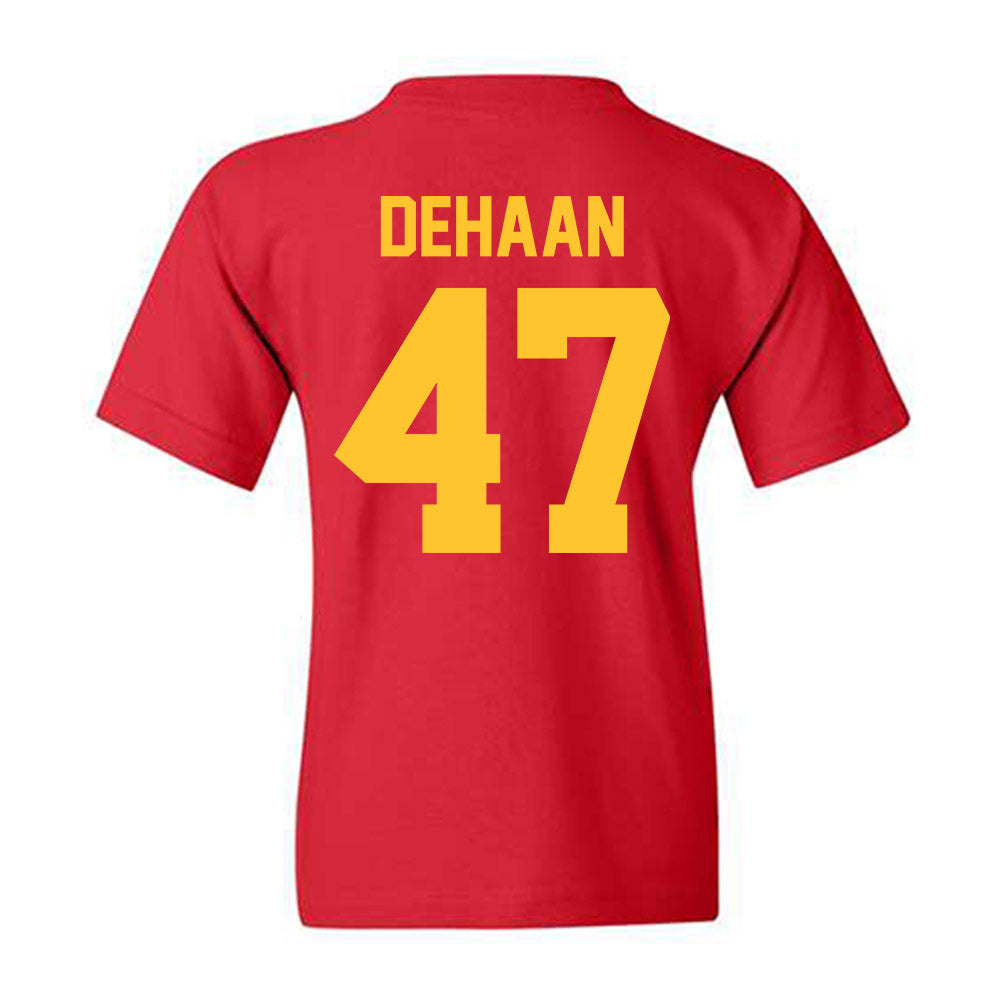 Ferris State - NCAA Football : Ike DeHaan - Classic Shersey Youth T-Shirt-1