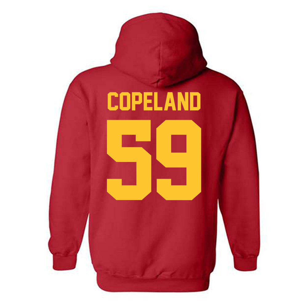 Ferris State - NCAA Football : Isiah Copeland - Classic Shersey Hooded Sweatshirt-1