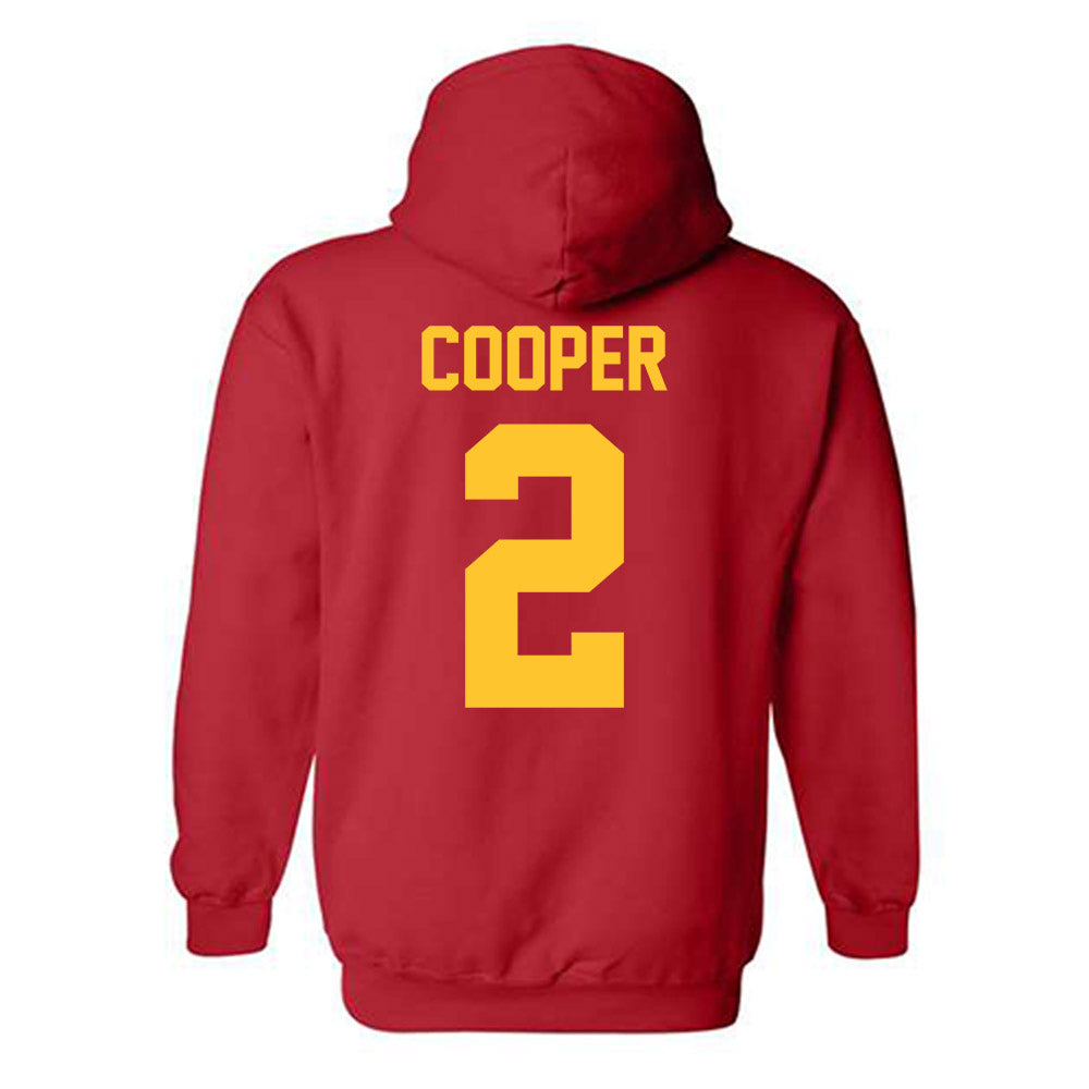 Ferris State - NCAA Men's Basketball : Jaylin Cooper - Classic Shersey Hooded Sweatshirt-1