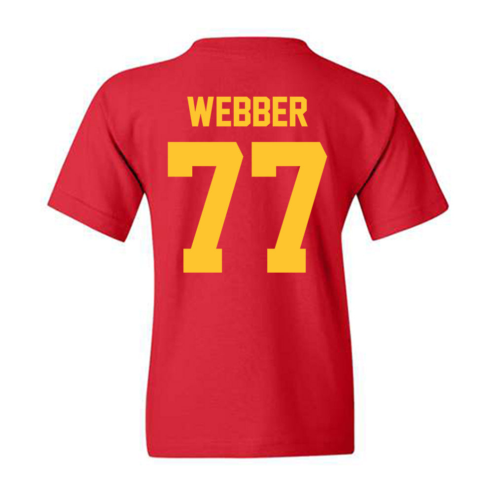 Ferris State - NCAA Football : Tyrone Webber - Classic Shersey Youth T-Shirt-1