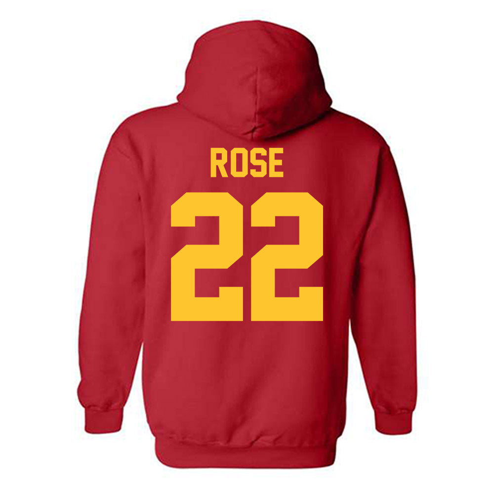 Ferris State - NCAA Football : Brady Rose - Classic Shersey Hooded Sweatshirt-1
