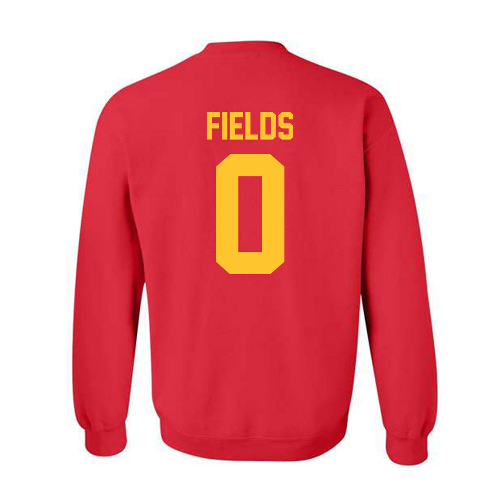 Ferris State - NCAA Football : Jerek Fields - Classic Shersey Crewneck Sweatshirt-1