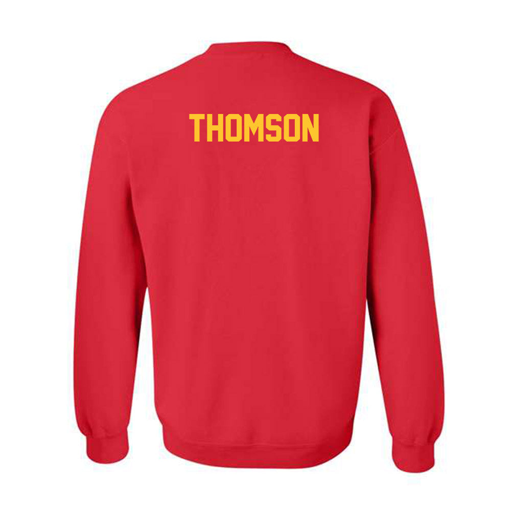 Ferris State - NCAA Stunt : Faith Thomson - Classic Shersey Crewneck Sweatshirt-1