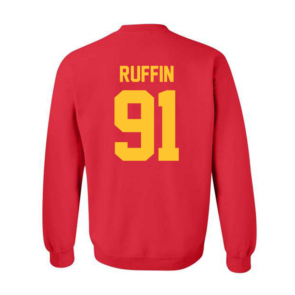 Ferris State - NCAA Football : J-vonne Ruffin - Classic Shersey Crewneck Sweatshirt-1