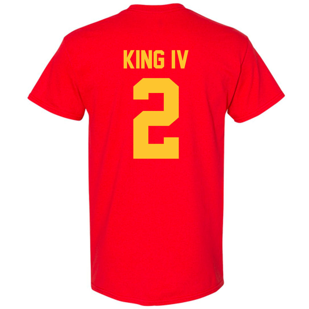 Ferris State - NCAA Football : Damion King IV - Classic Shersey T-Shirt-1