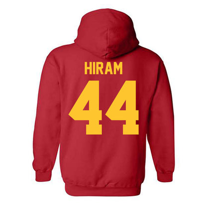 Ferris State - NCAA Women's Basketball : Mya Hiram - Classic Shersey Hooded Sweatshirt-1