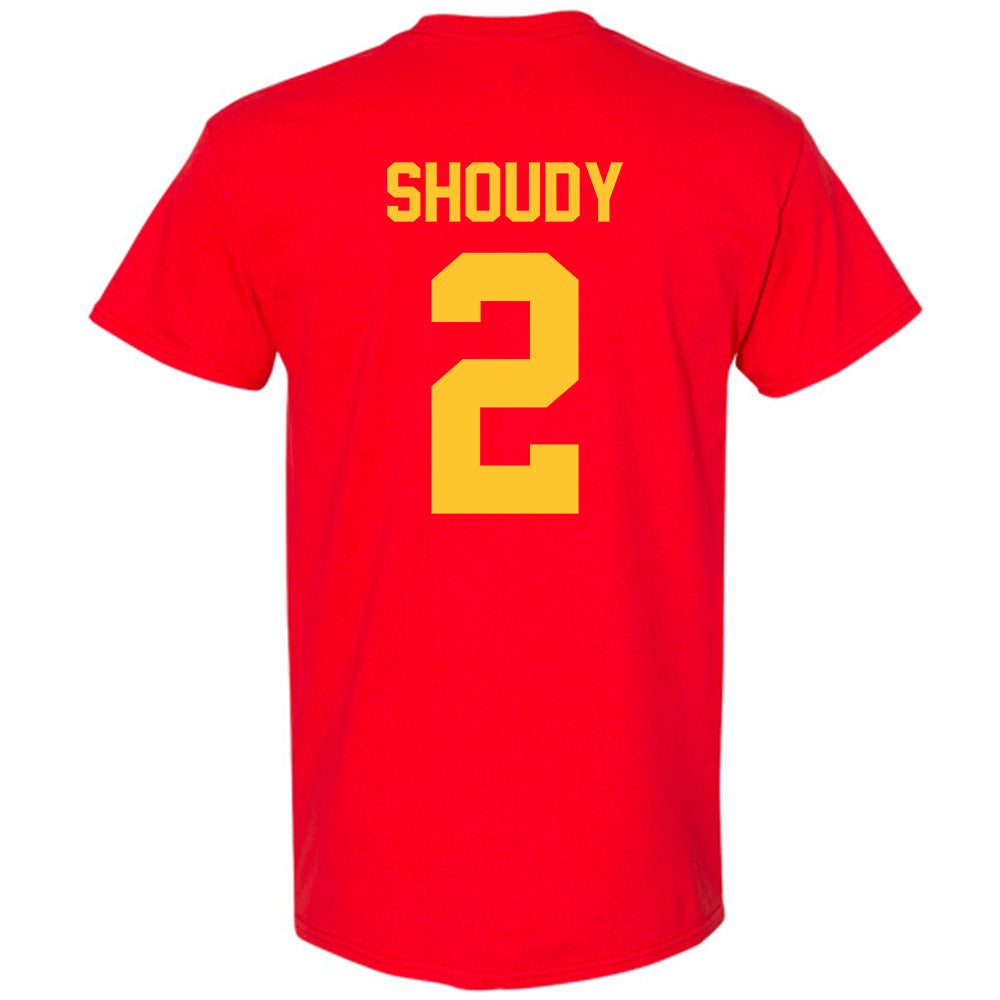 Ferris State - NCAA Men's Ice Hockey : Travis Shoudy - Classic Shersey T-Shirt-1