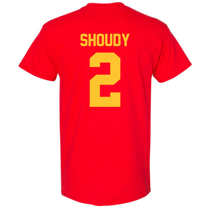 Ferris State - NCAA Men's Ice Hockey : Travis Shoudy - Classic Shersey T-Shirt-1