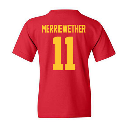 Ferris State - NCAA Stunt : Amanni Merriewether - Classic Shersey Youth T-Shirt-1
