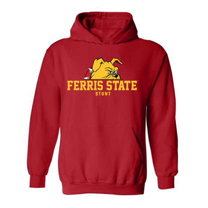 Ferris State - NCAA Stunt : Savanna Lovell - Classic Shersey Hooded Sweatshirt-0
