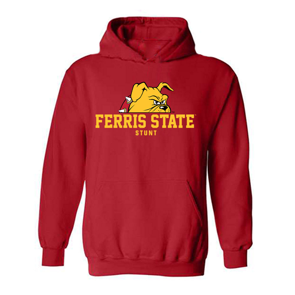Ferris State - NCAA Stunt : Kennedy Holt - Classic Shersey Hooded Sweatshirt-0