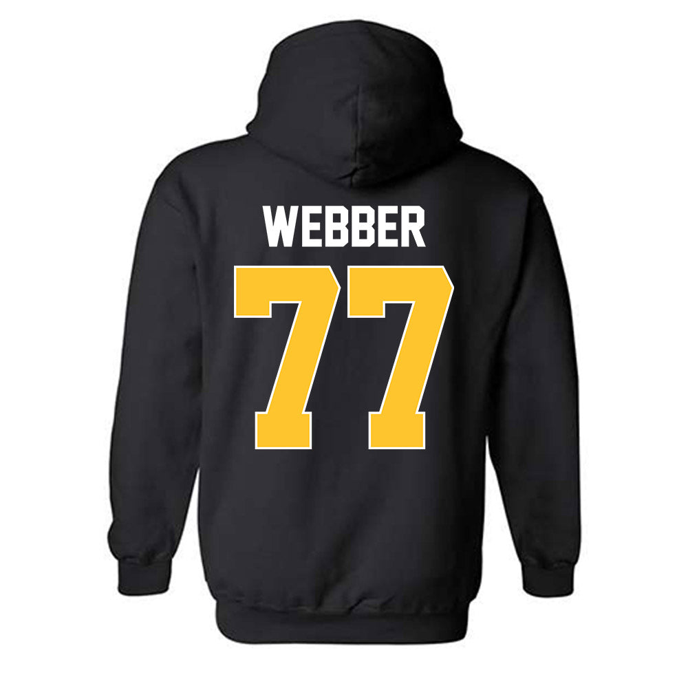 Ferris State - NCAA Football : Tyrone Webber - Classic Shersey Hooded Sweatshirt-1