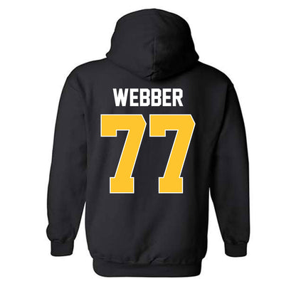 Ferris State - NCAA Football : Tyrone Webber - Classic Shersey Hooded Sweatshirt-1