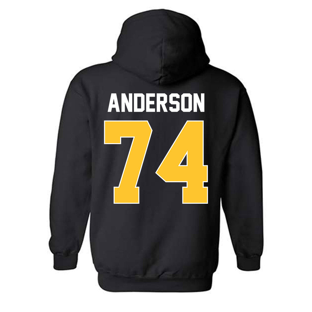 Ferris State - NCAA Football : Bobby Anderson - Classic Shersey Hooded Sweatshirt-1
