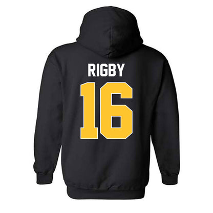 Ferris State - NCAA Football : Tre Rigby - Classic Shersey Hooded Sweatshirt-1