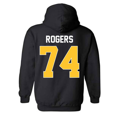 Ferris State - NCAA Football : Rashawn Rogers - Classic Shersey Hooded Sweatshirt-1
