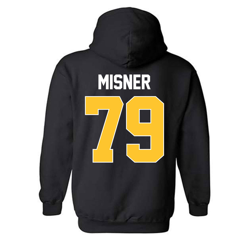 Ferris State - NCAA Football : Mike Misner - Classic Shersey Hooded Sweatshirt-1