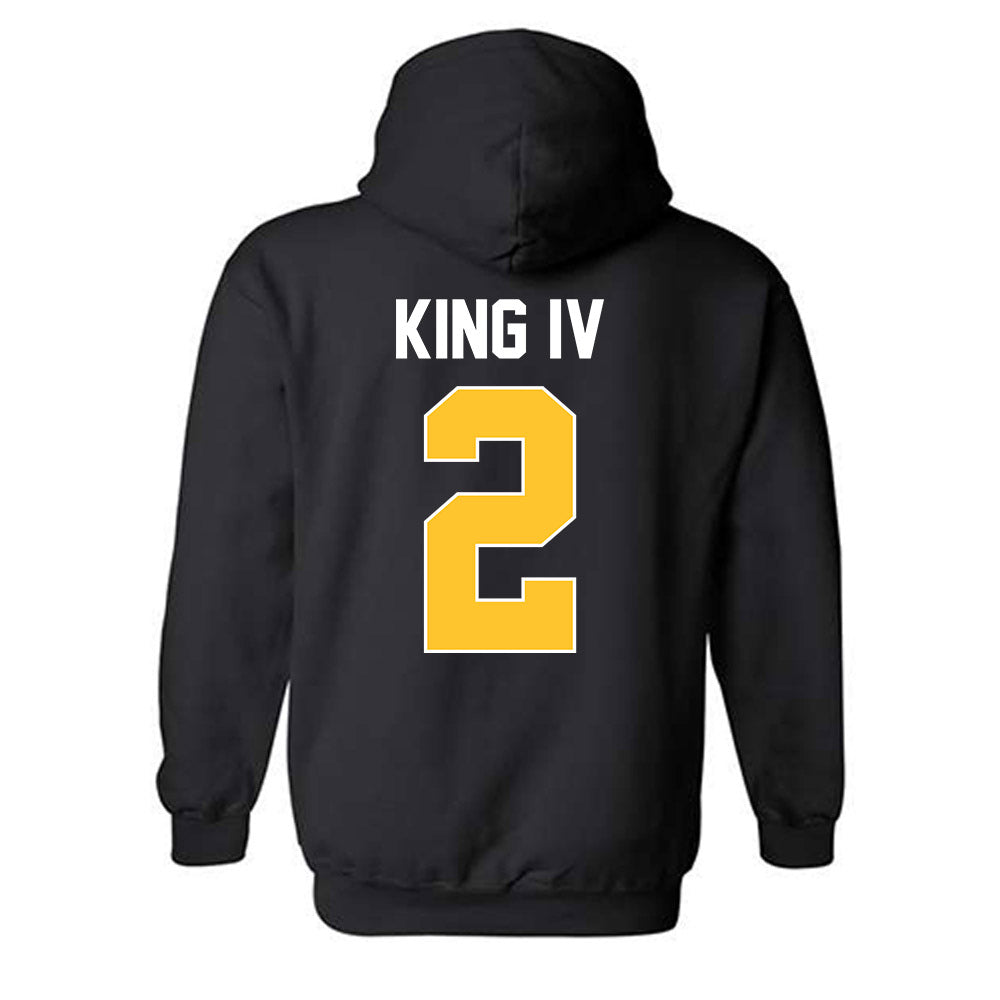Ferris State - NCAA Football : Damion King IV - Classic Shersey Hooded Sweatshirt-1