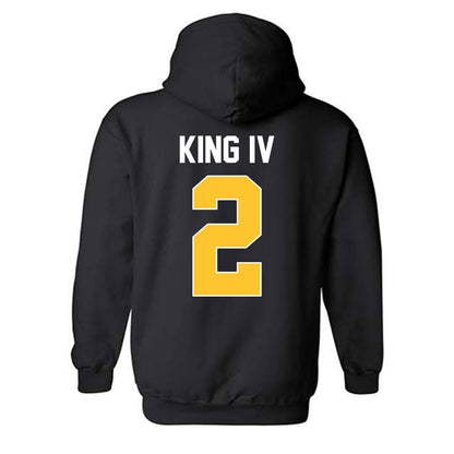 Ferris State - NCAA Football : Damion King IV - Classic Shersey Hooded Sweatshirt-1