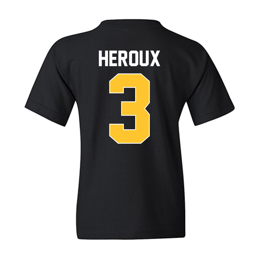 Ferris State - NCAA Men's Ice Hockey : Logan Heroux - Classic Shersey Youth T-Shirt-1
