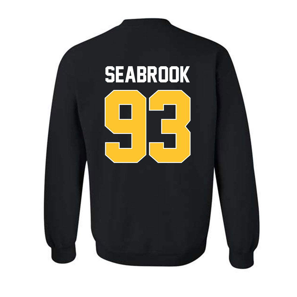 Ferris State - NCAA Football : Erick Seabrook - Classic Shersey Crewneck Sweatshirt-1