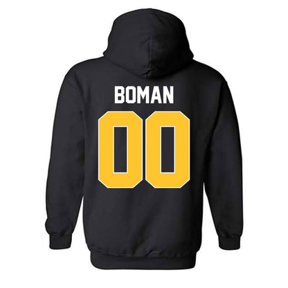 Ferris State - NCAA Football : Lukas Boman - Classic Shersey Hooded Sweatshirt-1