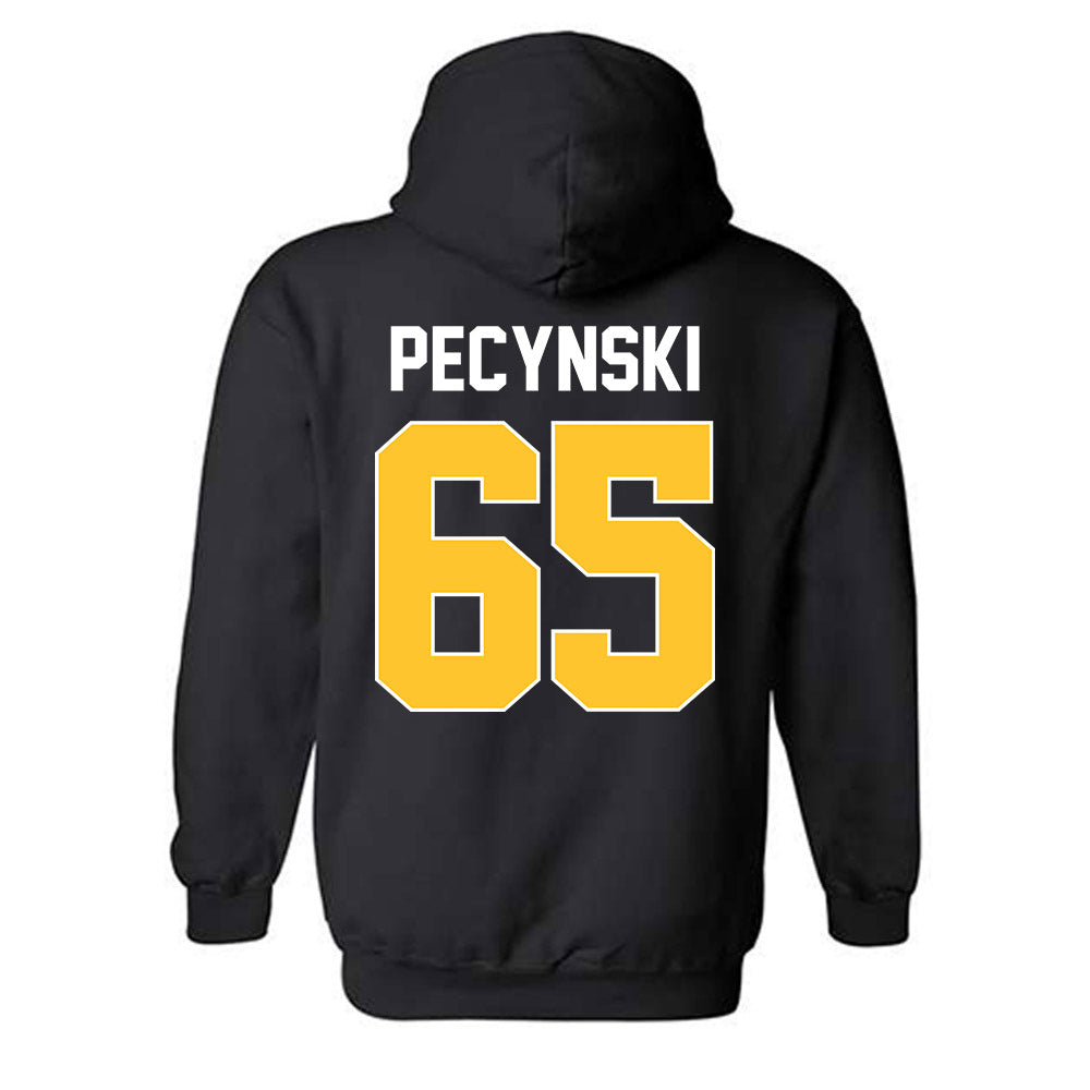 Ferris State - NCAA Football : Cory Pecynski - Classic Shersey Hooded Sweatshirt-1