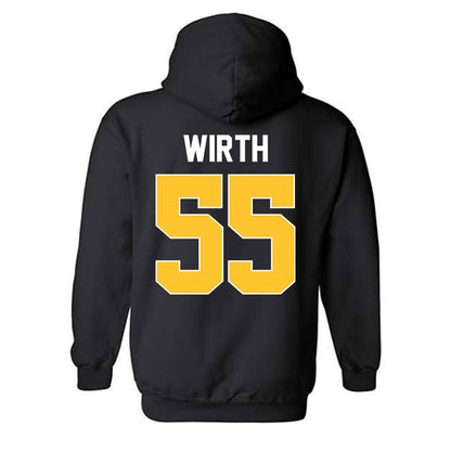 Ferris State - NCAA Women's Basketball : Alyssa Wirth - Classic Shersey Hooded Sweatshirt-1