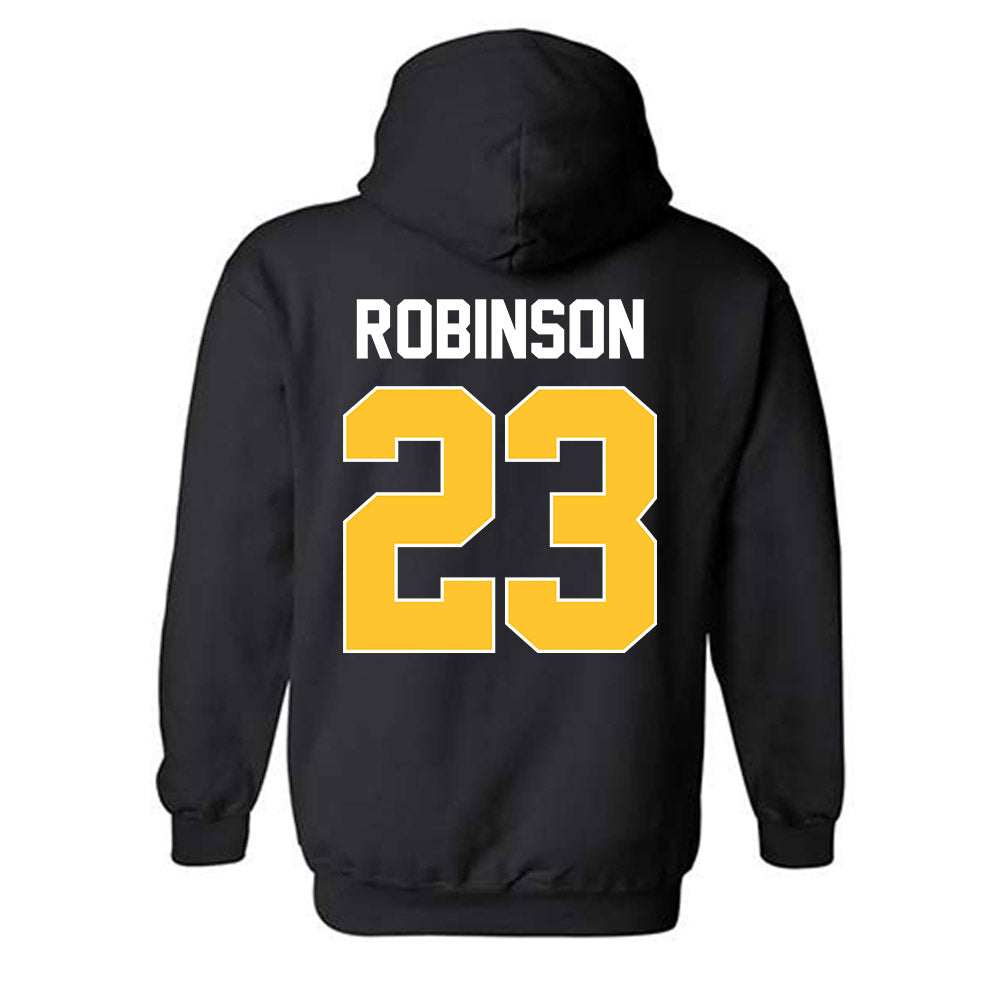Ferris State - NCAA Football : James Robinson - Classic Shersey Hooded Sweatshirt-1