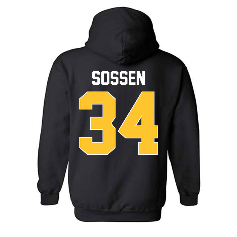 Ferris State - NCAA Football : Ethan Sossen - Classic Shersey Hooded Sweatshirt-1