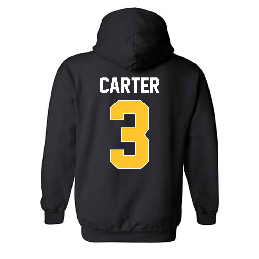 Ferris State - NCAA Football : Chase Carter - Classic Shersey Hooded Sweatshirt-1
