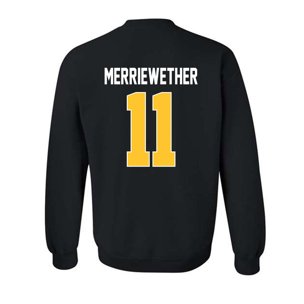 Ferris State - NCAA Stunt : Amanni Merriewether - Classic Shersey Crewneck Sweatshirt-1