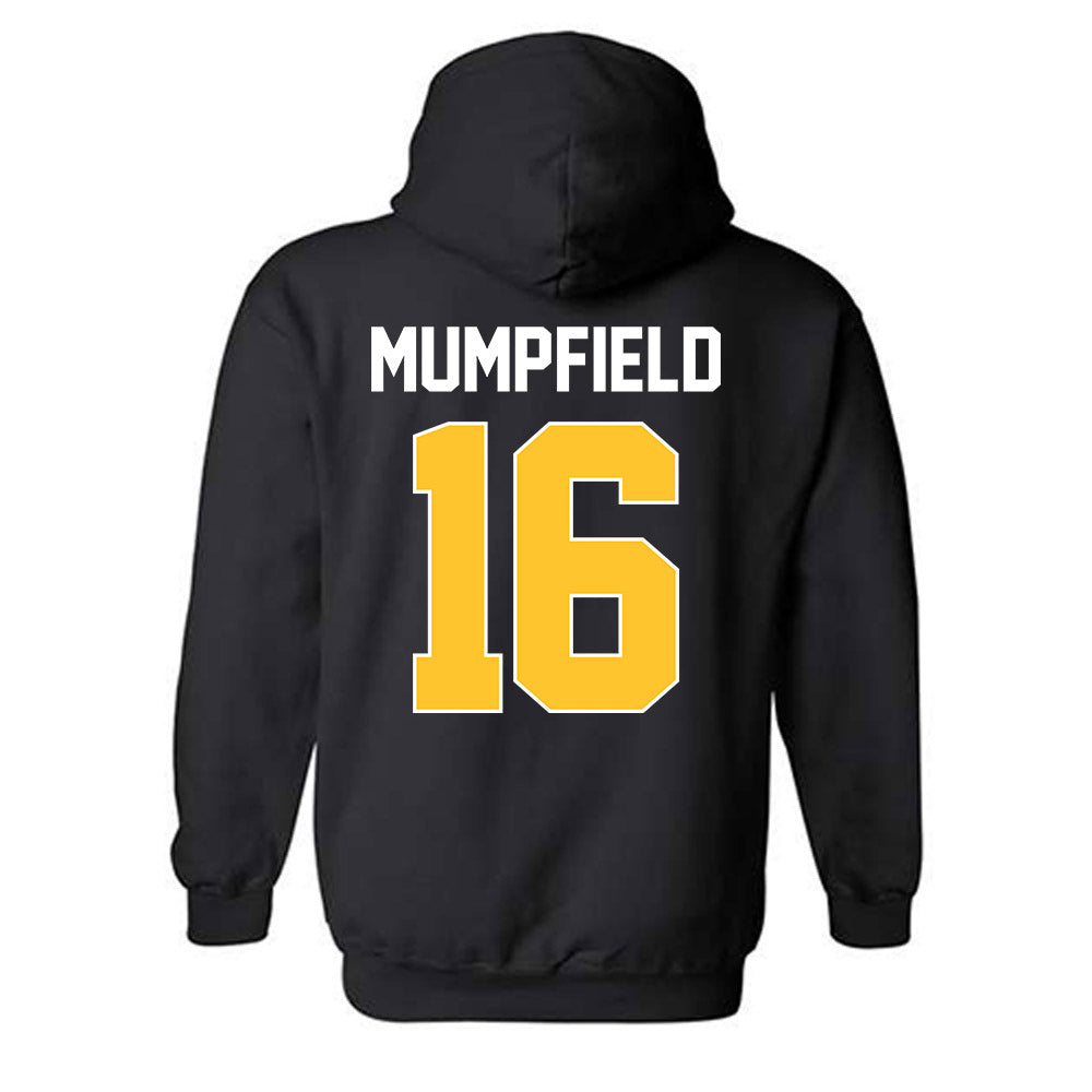 Ferris State - NCAA Football : Leeshaun Mumpfield - Classic Shersey Hooded Sweatshirt-1