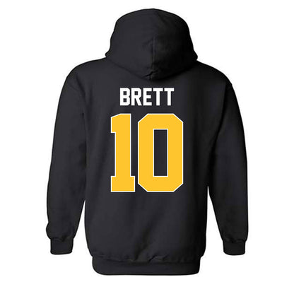 Ferris State - NCAA Football : Taariik Brett - Classic Shersey Hooded Sweatshirt-1