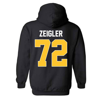 Ferris State - NCAA Football : Jaden Zeigler - Classic Shersey Hooded Sweatshirt-1