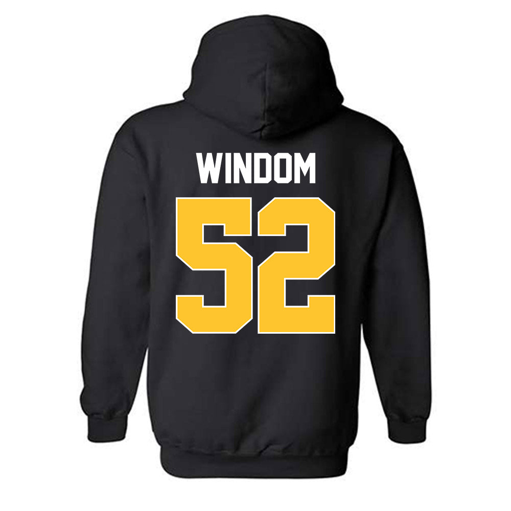 Ferris State - NCAA Football : Jarvis Windom - Classic Shersey Hooded Sweatshirt-1