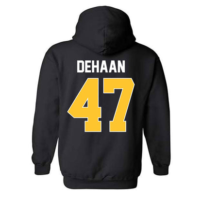 Ferris State - NCAA Football : Ike DeHaan - Classic Shersey Hooded Sweatshirt-1