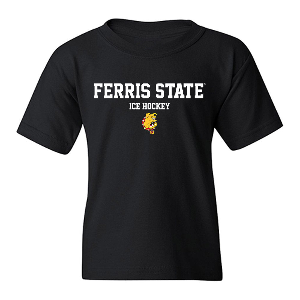 Ferris State - NCAA Men's Ice Hockey : Jacob Dirks - Classic Shersey Youth T-Shirt-0
