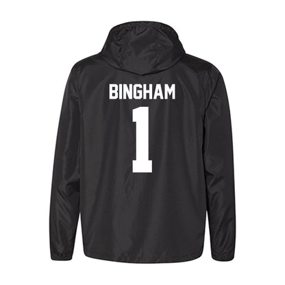 Ferris State - NCAA Men's Basketball : Mykel Bingham - Windbreaker-1