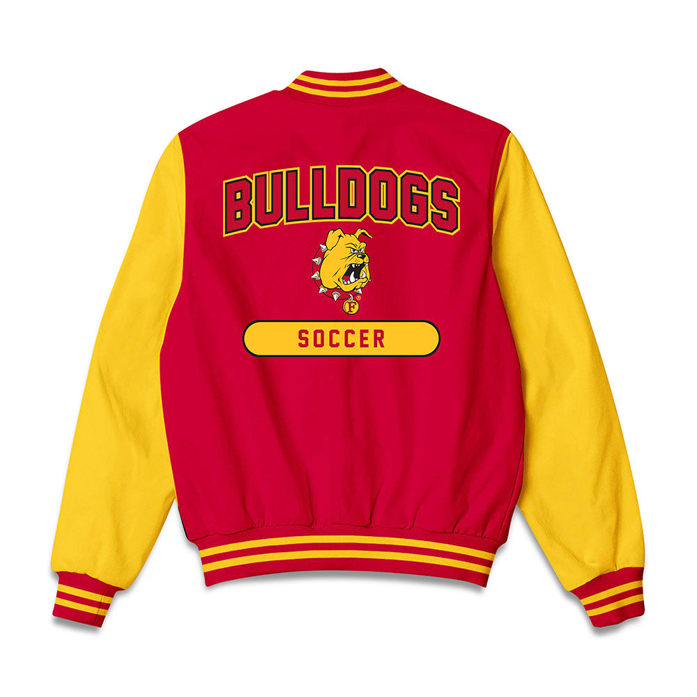 Ferris State - NCAA Women's Soccer : Korinne Ihrke - Bomber Jacket-1