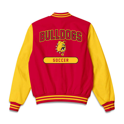 Ferris State - NCAA Women's Soccer : Korinne Ihrke - Bomber Jacket-1