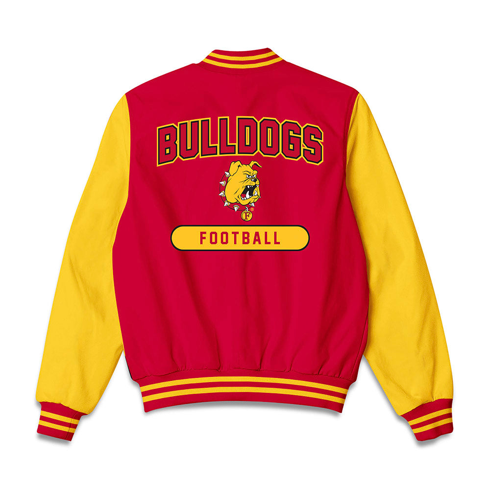 Ferris State - NCAA Football : Cory Pecynski - Bomber Jacket-1