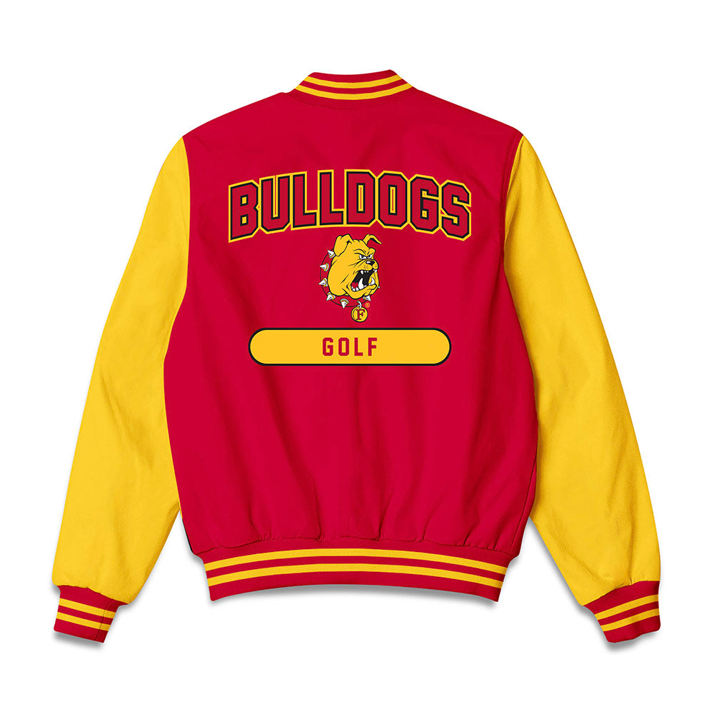 Ferris State - NCAA Men's Golf : Ray Dress - Bomber Jacket-1