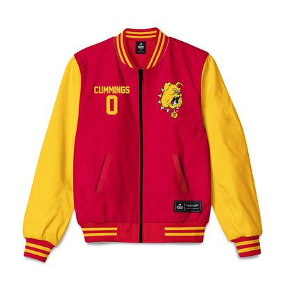 Ferris State - NCAA Football : Sam Cummings - Bomber Jacket-0