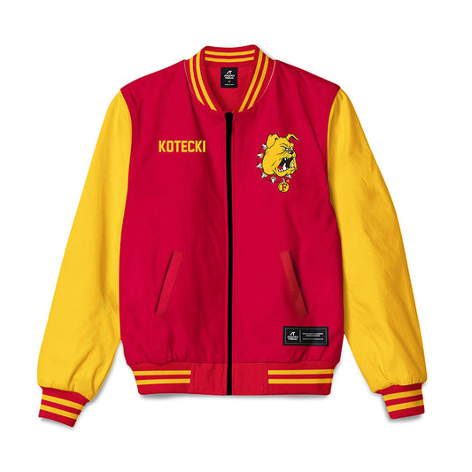 Ferris State - NCAA Women's Track & Field : Angela Kotecki - Bomber Jacket-0