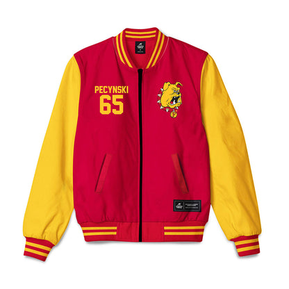 Ferris State - NCAA Football : Cory Pecynski - Bomber Jacket-0