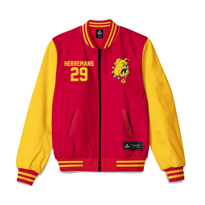 Ferris State - NCAA Softball : Emma Herremans - Bomber Jacket-0