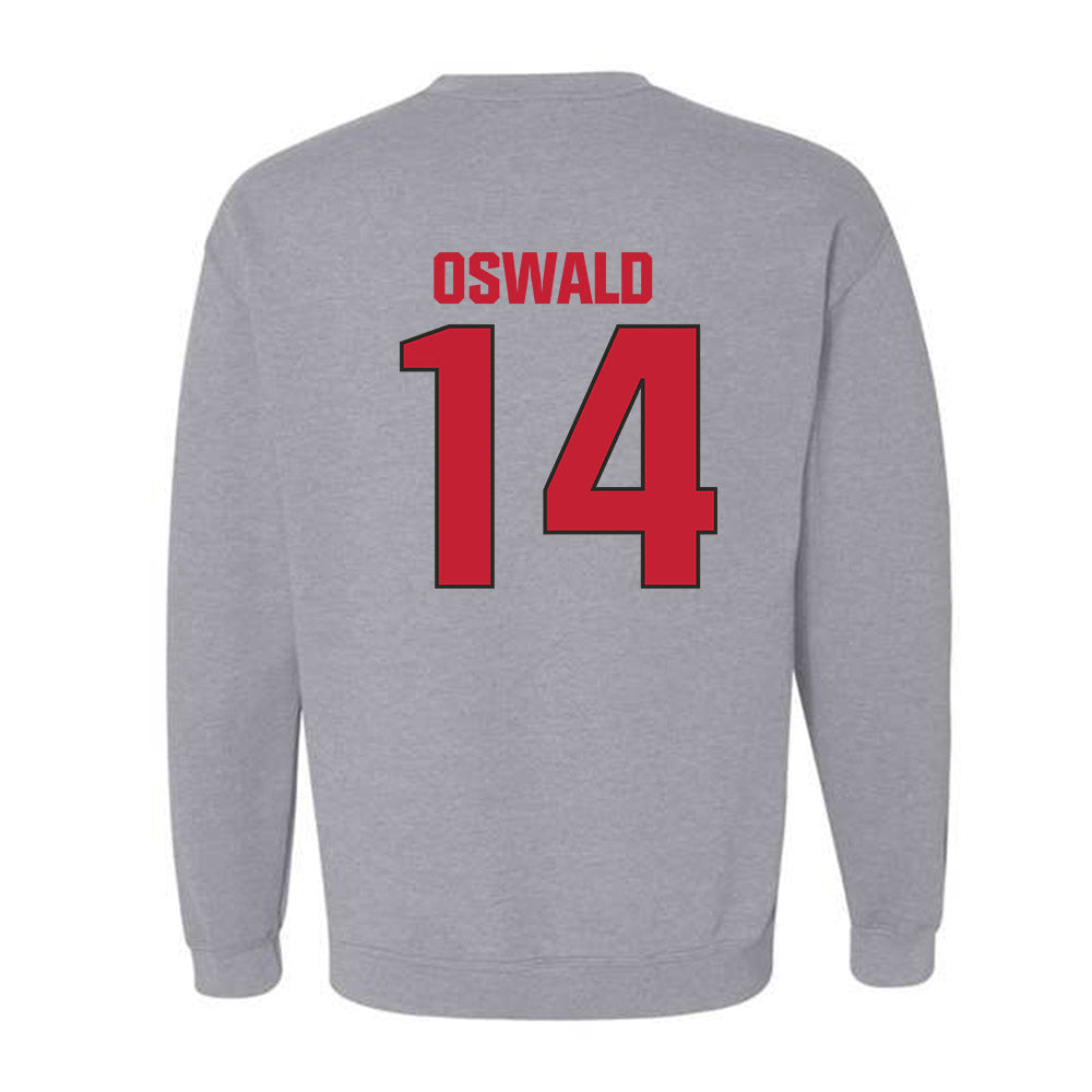 APSU - NCAA Beach Volleyball : Aubriegh Oswald - Crewneck Sweatshirt-1